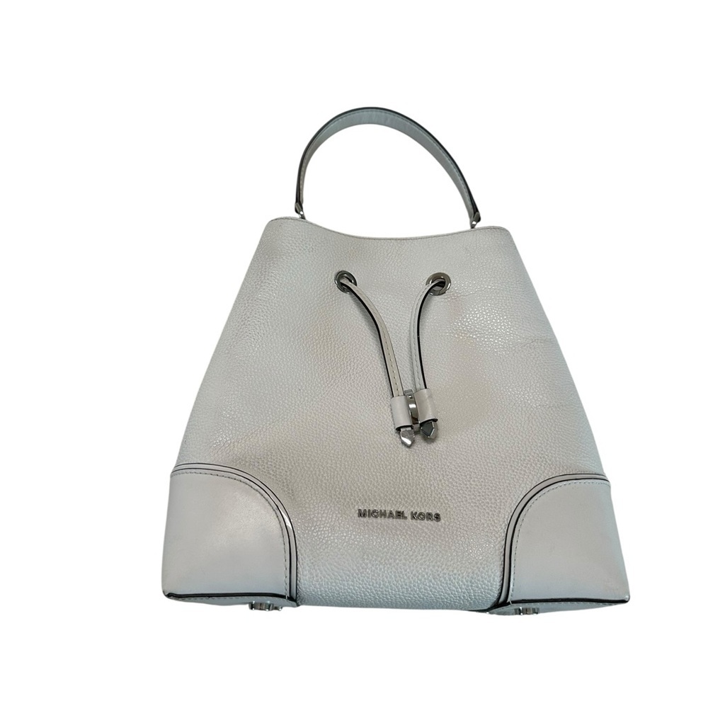 MICHAEL KORS Mercer Bucket Leather Bag Size 10W x 10L x 7 D